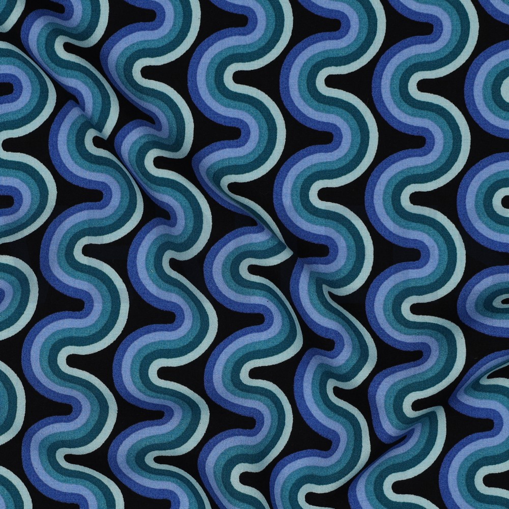 VISCOSE RADIANCE GEOMETRISCH GROEN (high resolution) #2