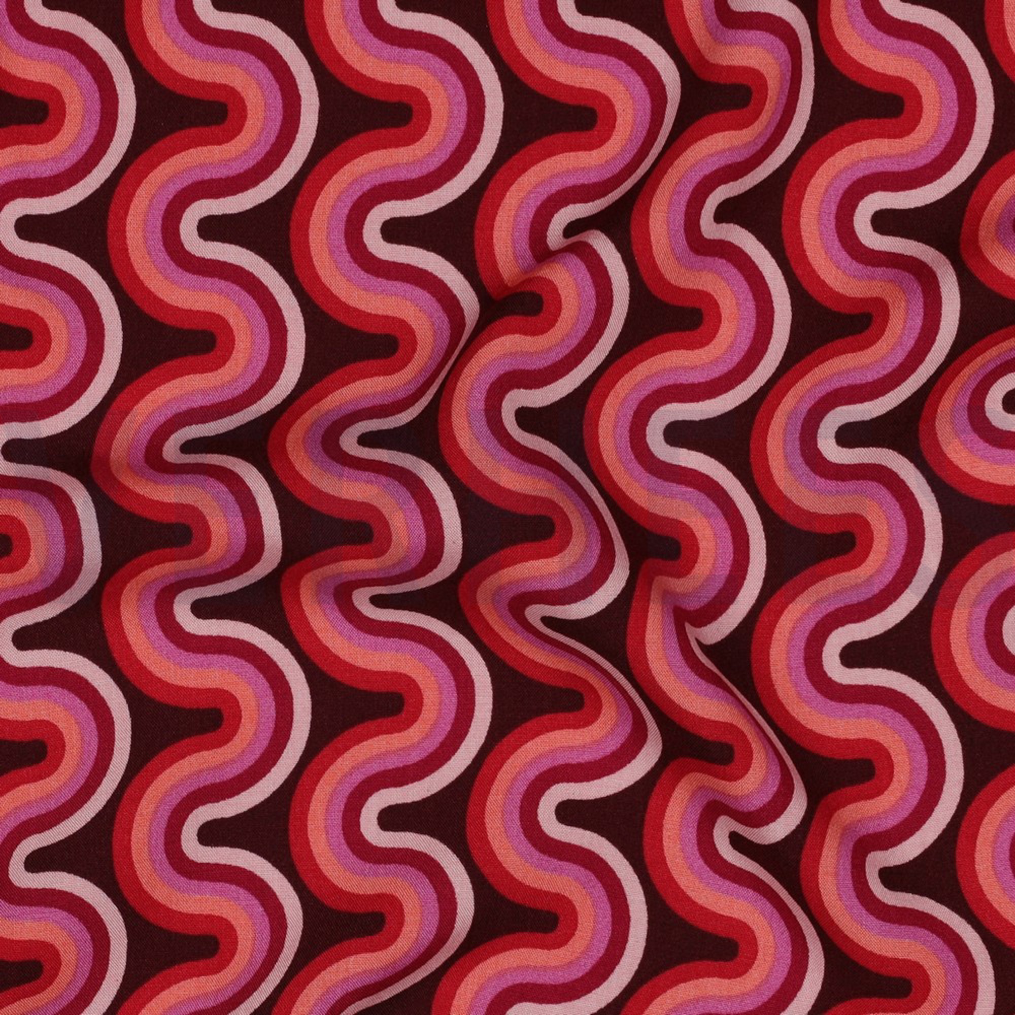 VISKOSE RADIANCE GEOMETRISCH ROSA (high resolution) #2