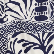 MAGNOLIA STRETCH PATCHWORK BLEU MARINE (thumbnail) #2