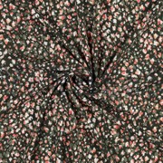 VISCOSE POPLIN STRETCH DIERENHUID LEGERGROEN (thumbnail) #2