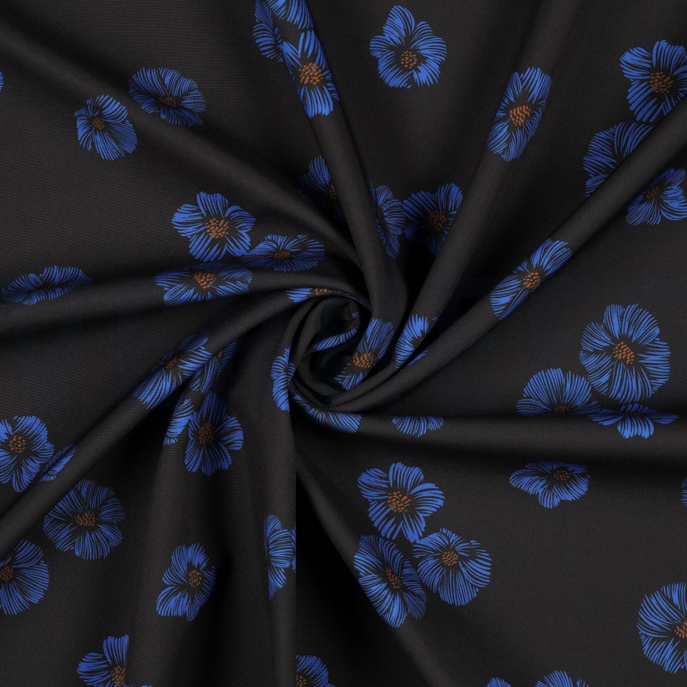 SOFTSHELL DIGITAL FLEURS NOIR #7