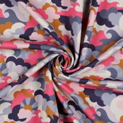 SOFTSHELL DIGITAAL WOLKEN LICHT LILA (thumbnail) #2