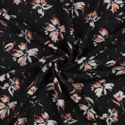 VISCOSE LUREX FLOWERS BLACK (thumbnail) #2