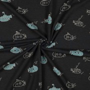 JERSEY MELANGE ONDERZEEËR ANTRACIET (thumbnail) #2