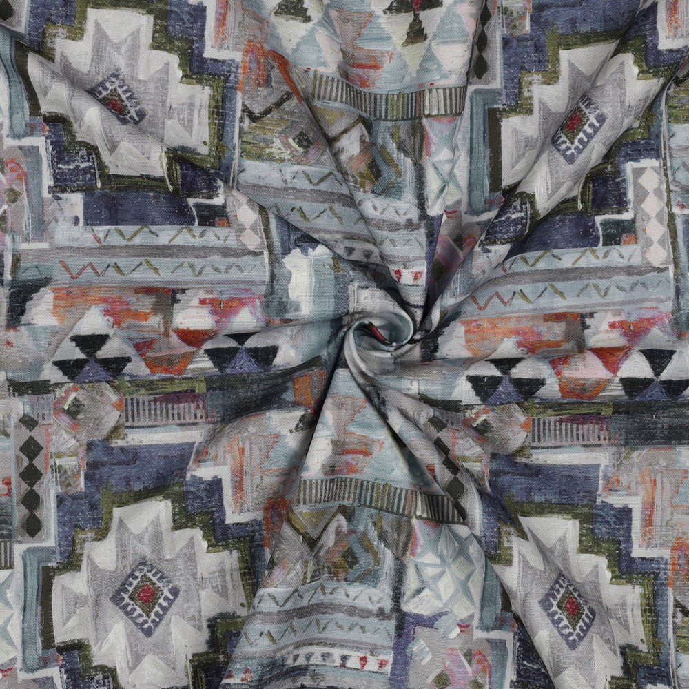 TOILE DÉCORATION DIGITAL ABSTRAIT GRIS #7