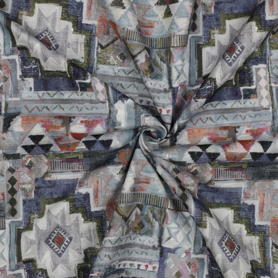 CANVAS DIGITAL ABSTRAKT GRAU #7