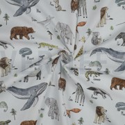 POPLIN DIGITAL ANIMALS WHITE (thumbnail) #2