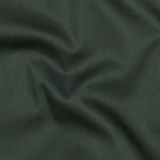 COTTON SATIN STRETCH DARK GREEN #7