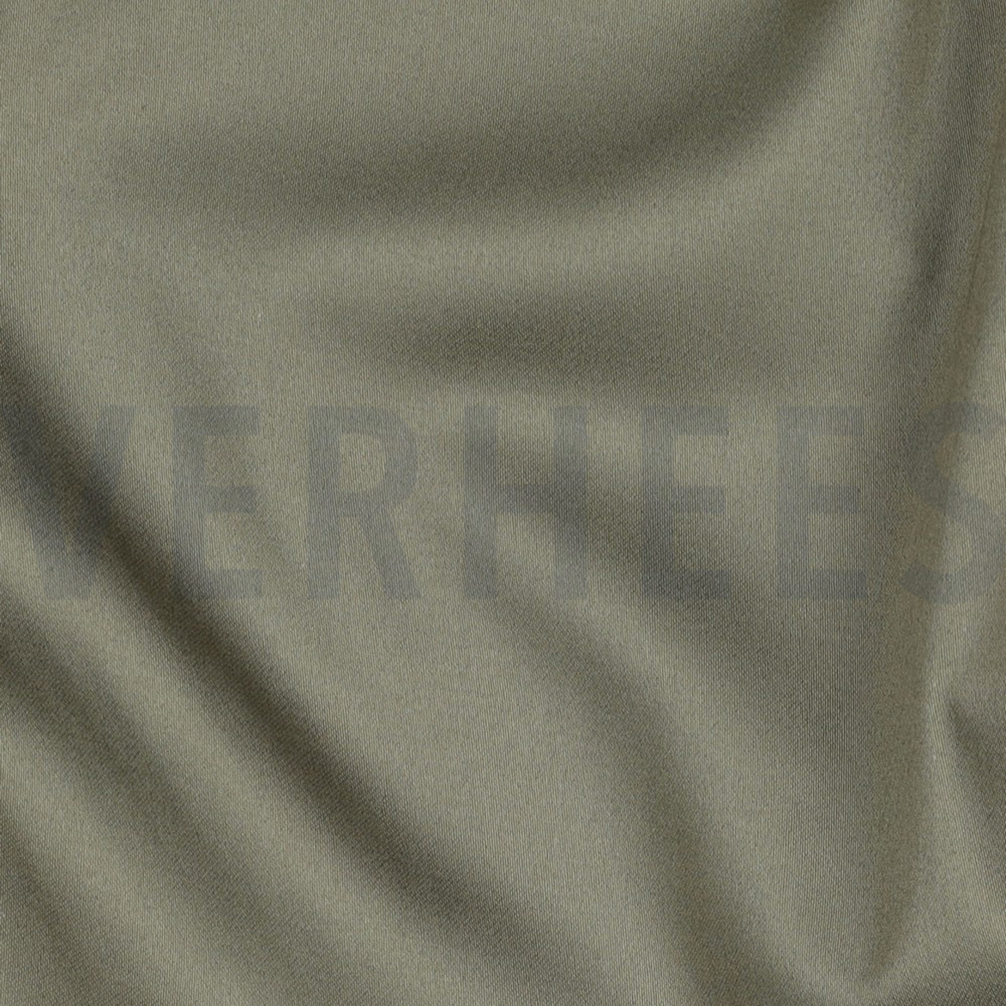 COTTON SATIN STRETCH ARMY GREEN (high resolution) #2