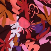 LENZING™ ECOVERO™ FLOWERS BORDEAUX (thumbnail) #2