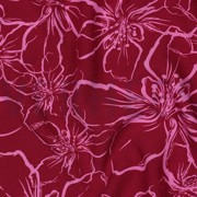 LENZING™ ECOVERO™ FLOWERS FUCHSIA (thumbnail) #2