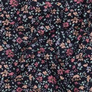 FINE POPLIN FLOWERS NAVY (thumbnail) #2