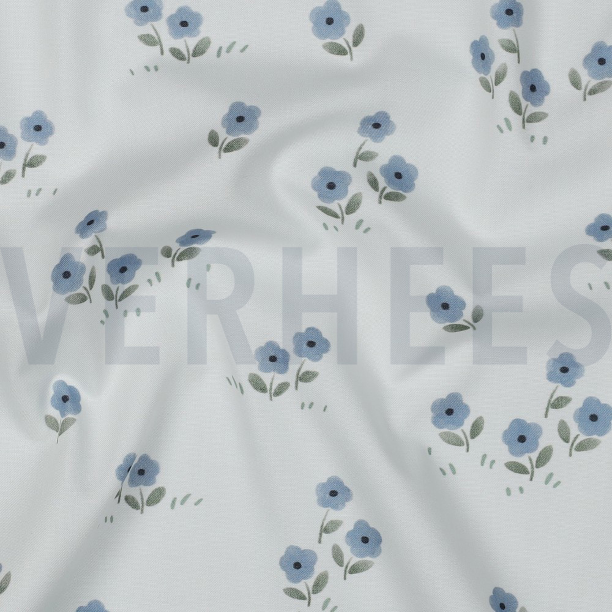 BAUMWOLLE POPELINE DIGITAL VIVE LA FRANCE WEISS (high resolution) #2