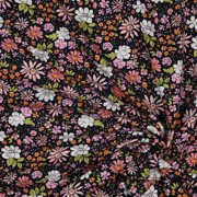 FRENCH TERRY FLOWERS NAVY (thumbnail) #2