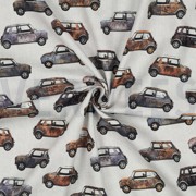 TOILE DÉCORATION DIGITAL VOITURES LIN (thumbnail) #2