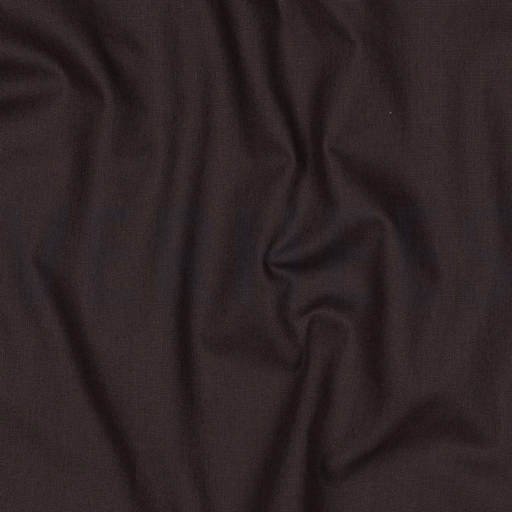 COTON POPLIN BRUN FONCÉ #7