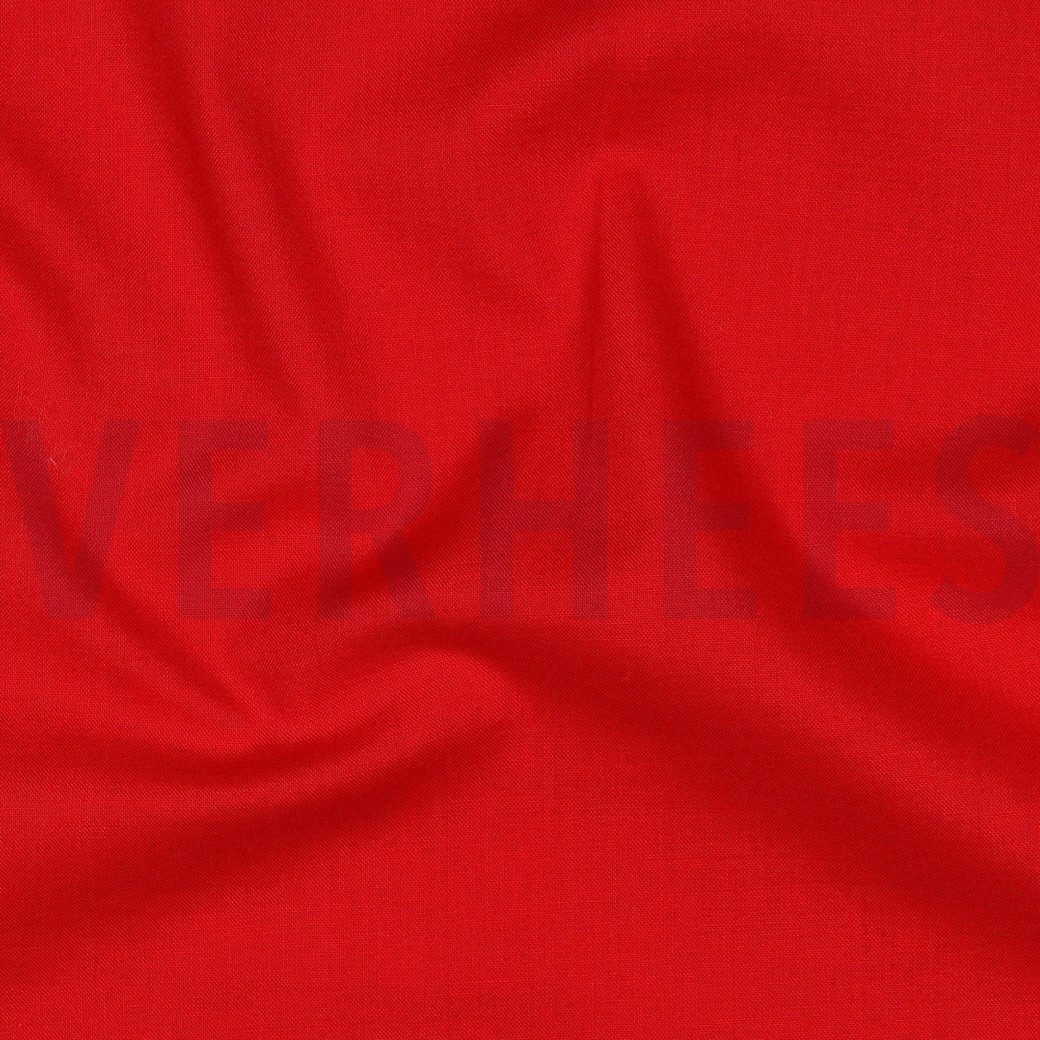 COTON POPLIN ROUGE #7
