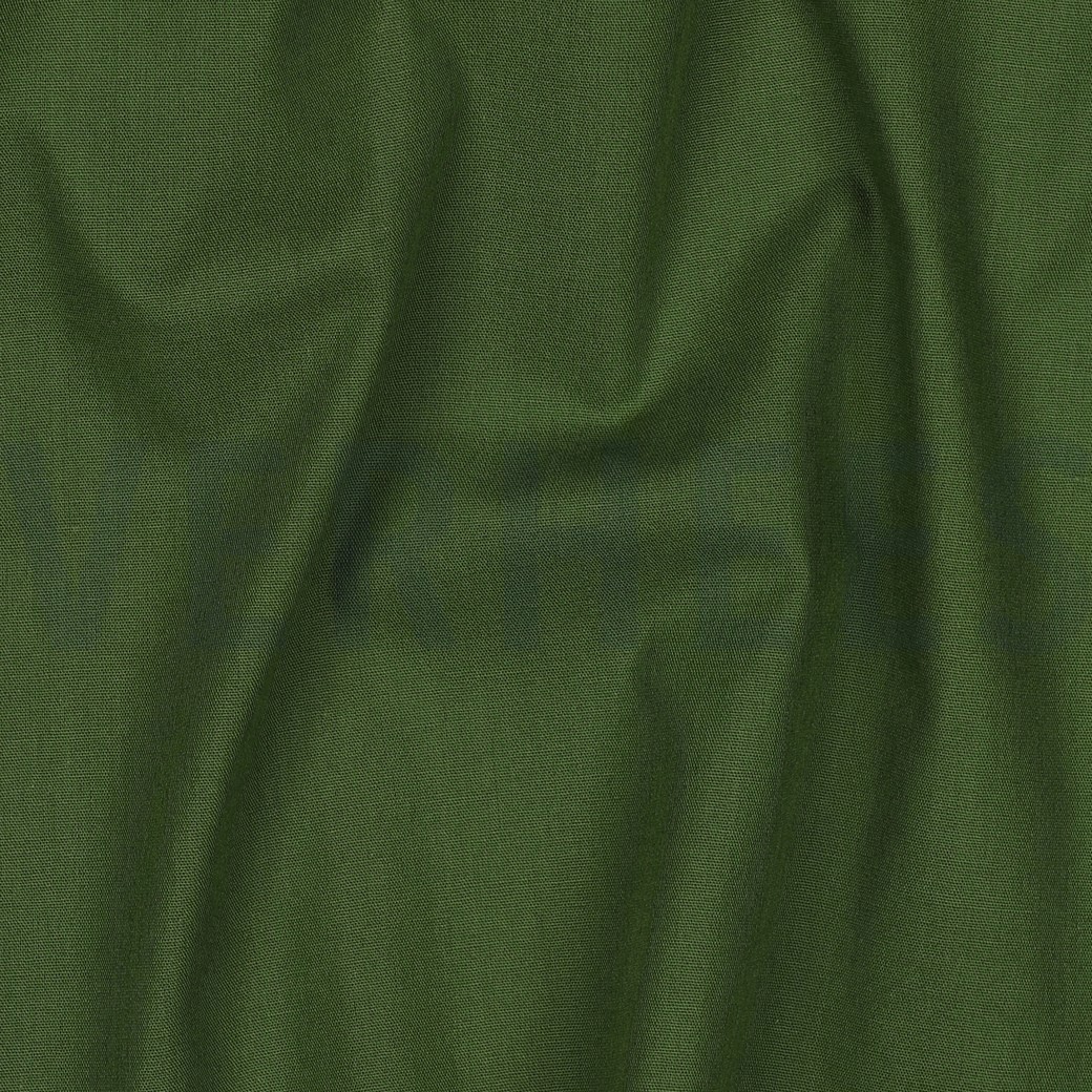 COTON POPLIN VERT FORÊT #7