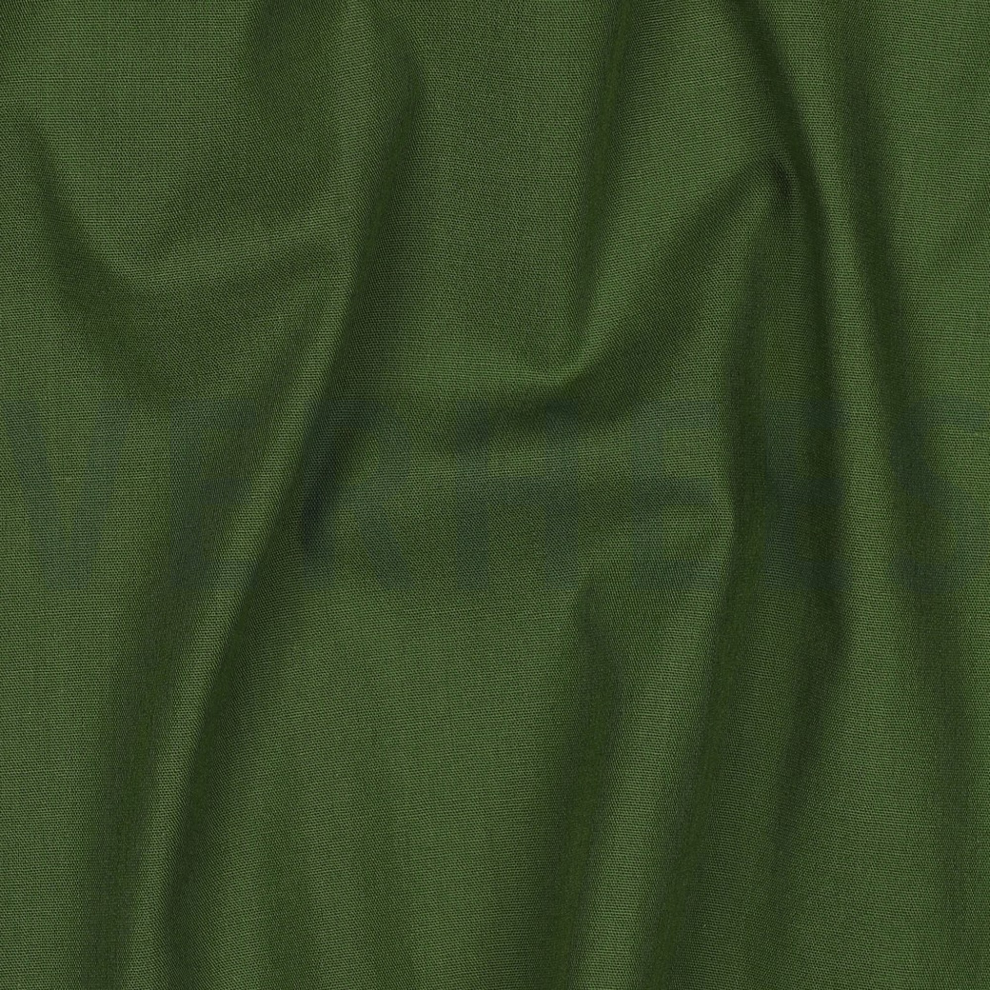 COTTON POPLIN FOREST GREEN (high resolution) #2