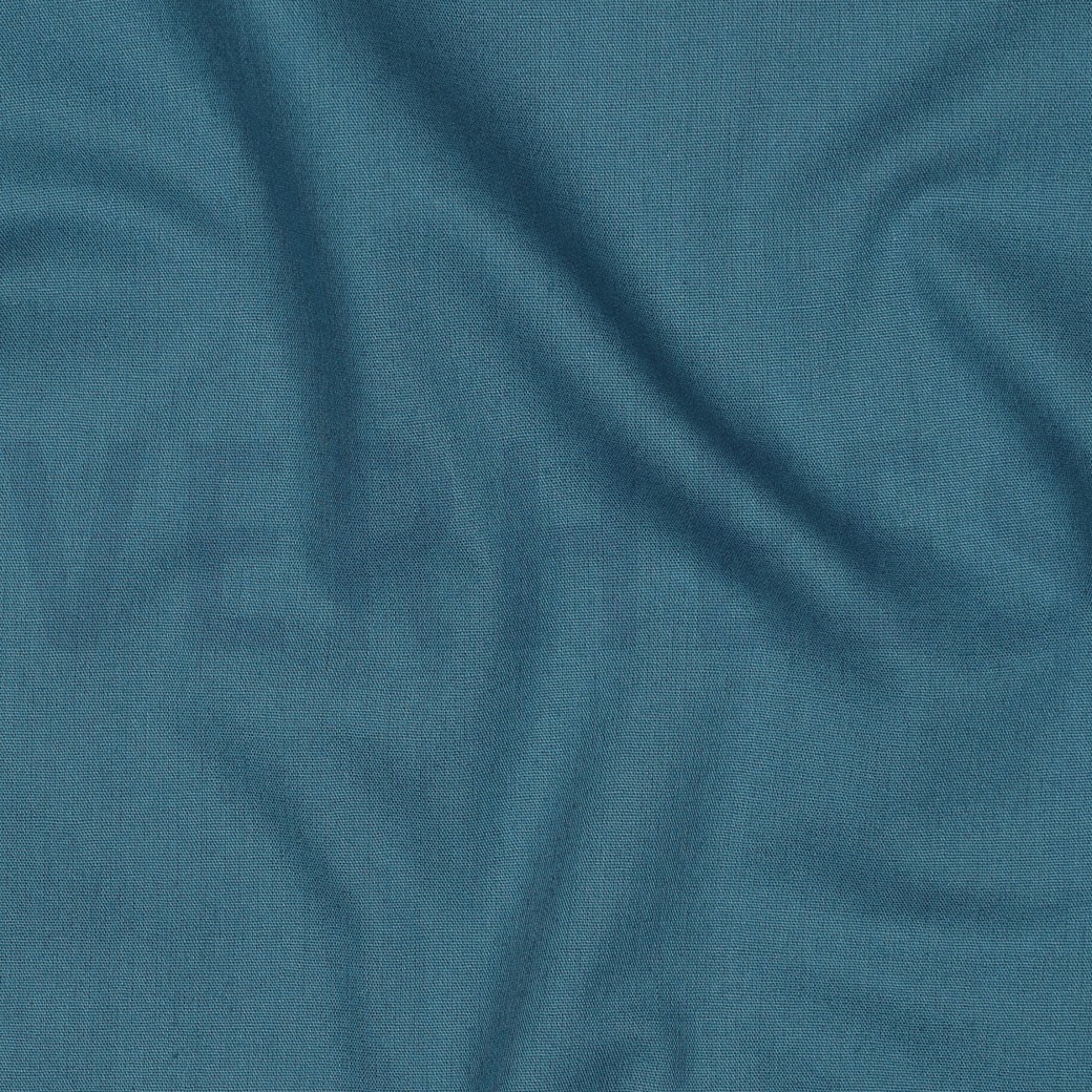BAUMWOLLE POPELINE BLAU #7