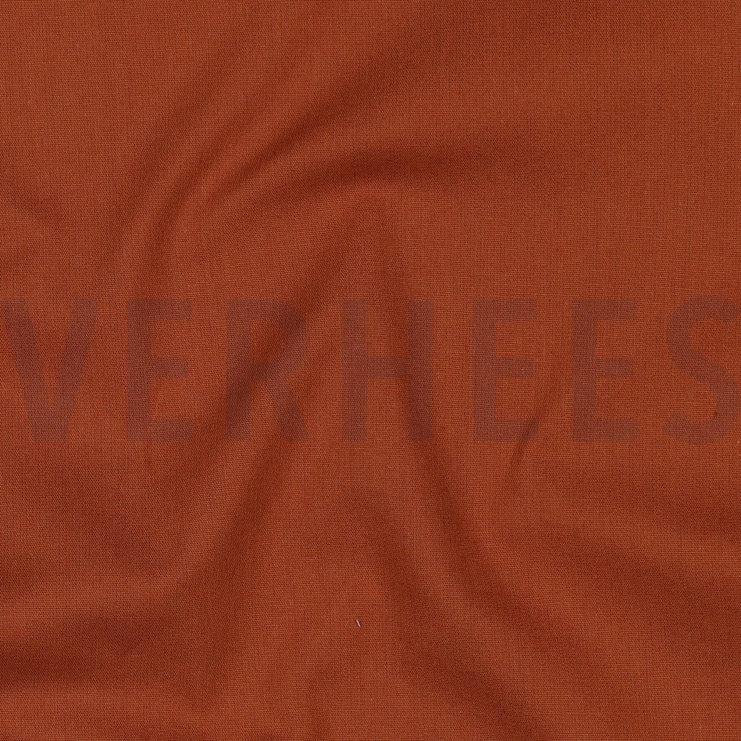COTON POPLIN COGNAC #7
