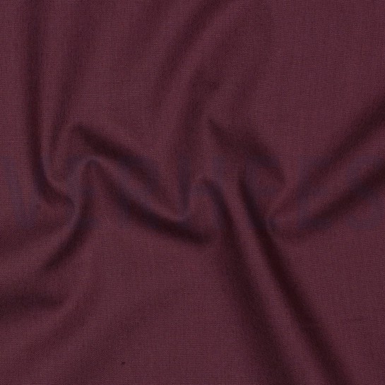 COTTON POPLIN AUBERGINE #7
