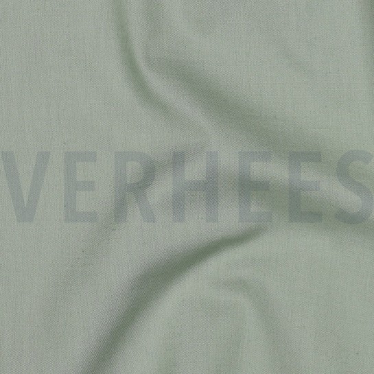 KATOENEN POPLIN SALIEGROEN #7