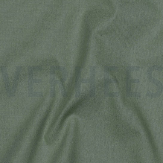 KATOENEN POPLIN DONKER MINT #7