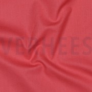 KATOENEN POPLIN DONKER KORAAL (thumbnail) #2