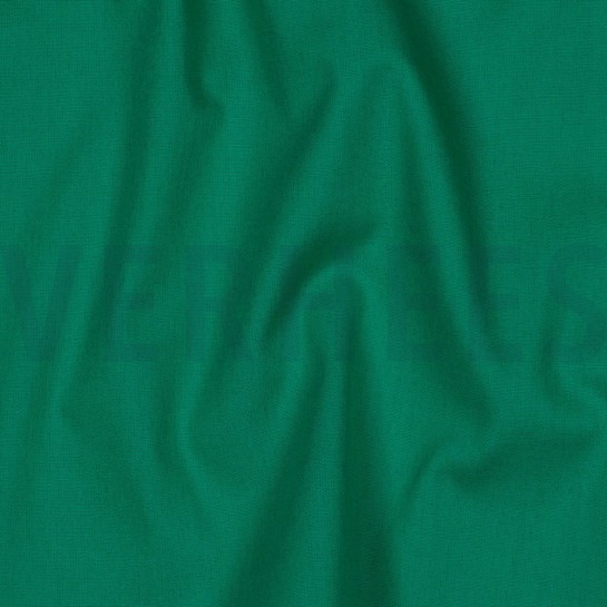 KATOENEN POPLIN SMARAGDGROEN #7