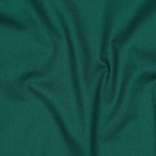 KATOENEN POPLIN DONKER SMARAGD #7