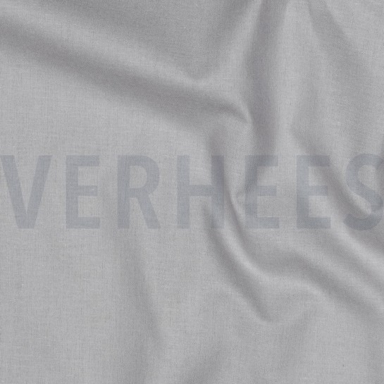 KATOENEN POPLIN METAALGRIJS #7