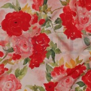 VISCOSE RADIANCE DIGITAAL BLOEMEN ROOD (thumbnail) #2