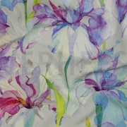 VISCOSE RADIANCE DIGITAL FLEURS ÉCRU (thumbnail) #2