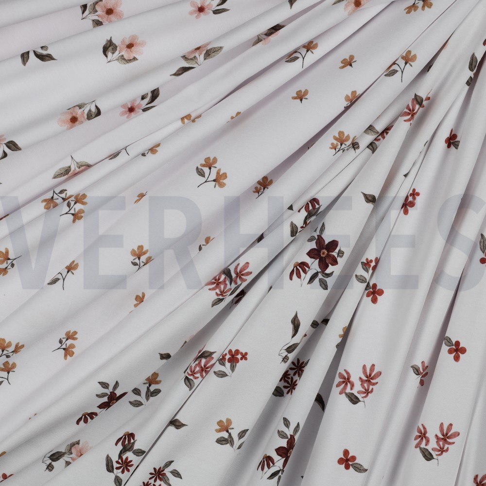 JERSEY DIGITAAL GOTS BLOEMEN WIT #7