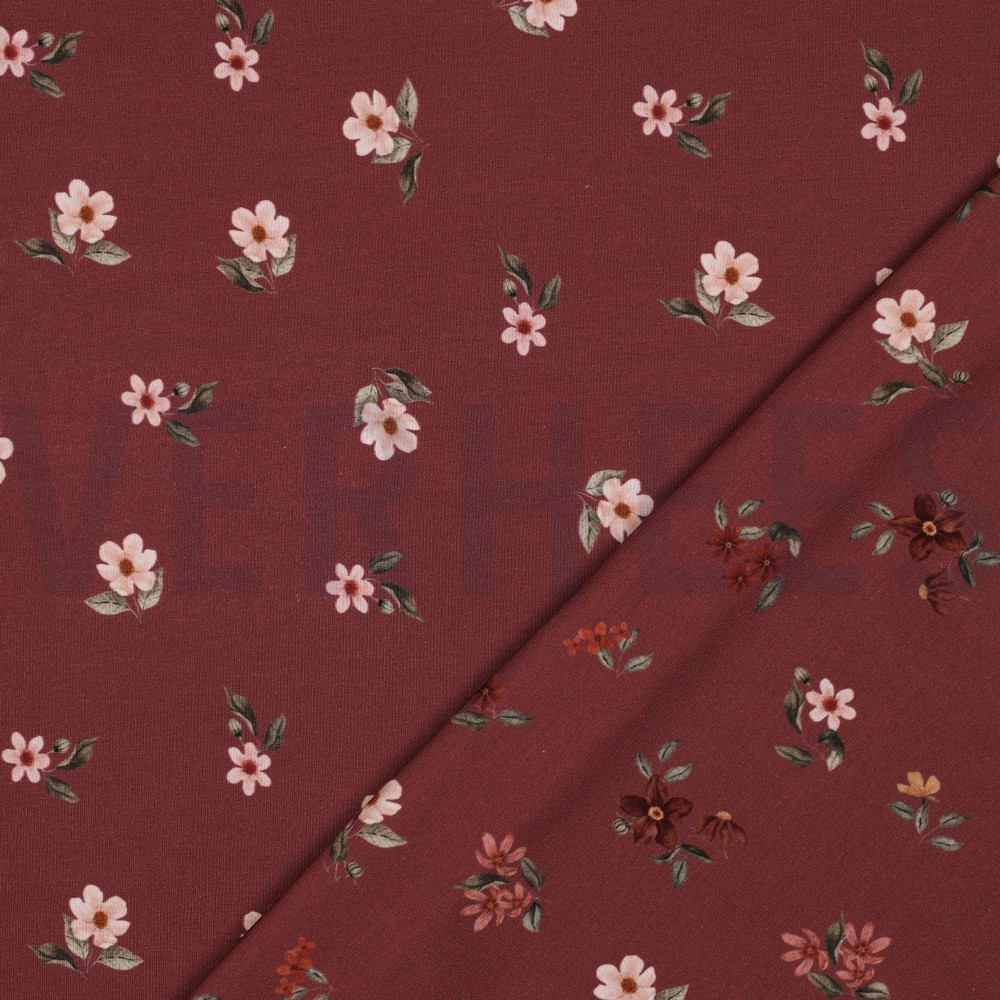 JERSEY DIGITAL GOTS FLEURS ROUGE #7