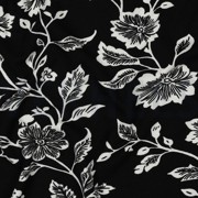 VISCOSE JERSEY FLOWERS BLACK (thumbnail) #2