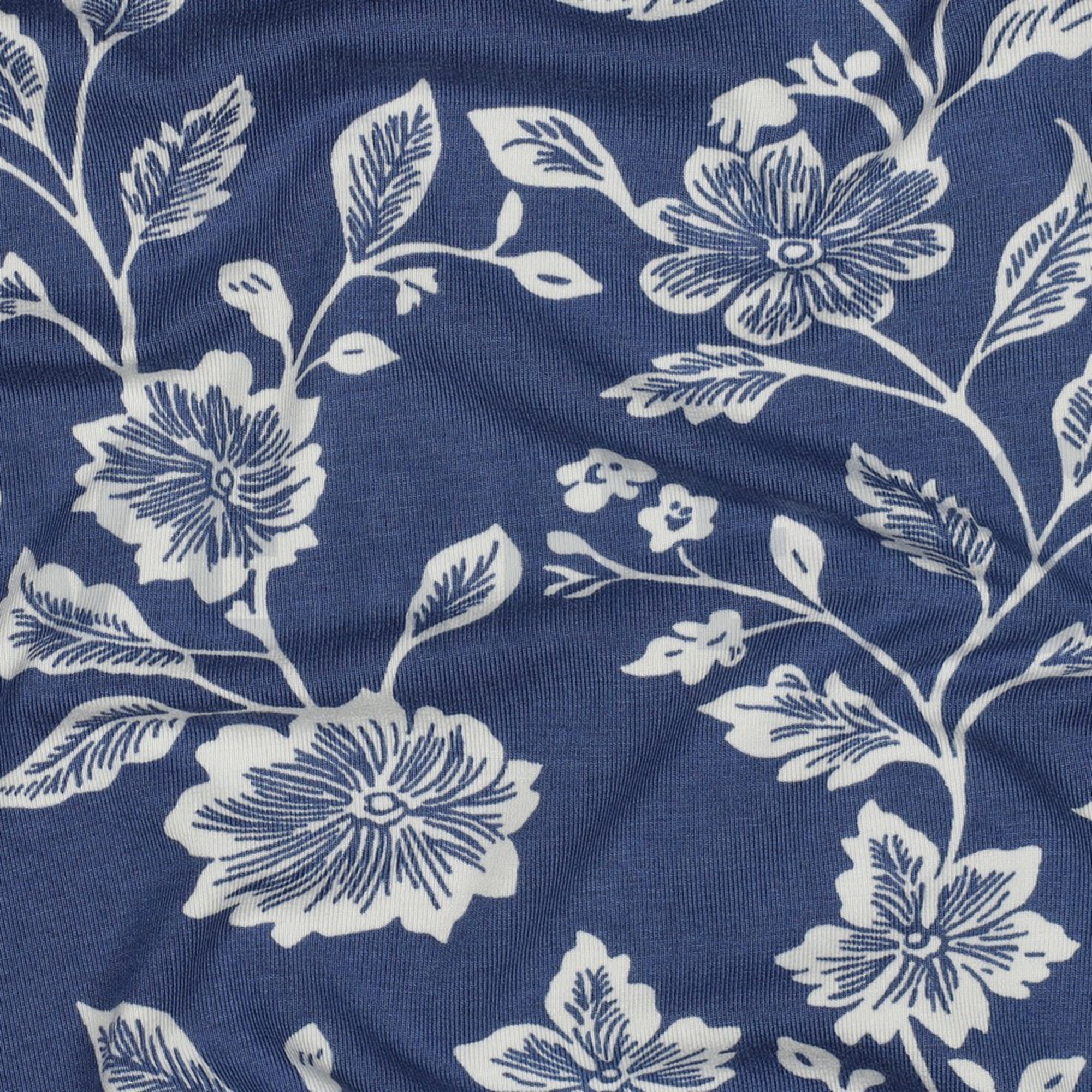 VISCOSE JERSEY FLOWERS BLUE (high resolution) #2