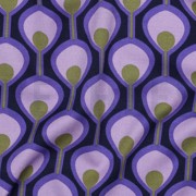 VISKOSE ROSELLA STRETCH ABSTRACT DUNKELVIOLETT (thumbnail) #2