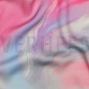 VISKOSE SATIN DIGITAL ABSTRACT ROSA (thumbnail) #2