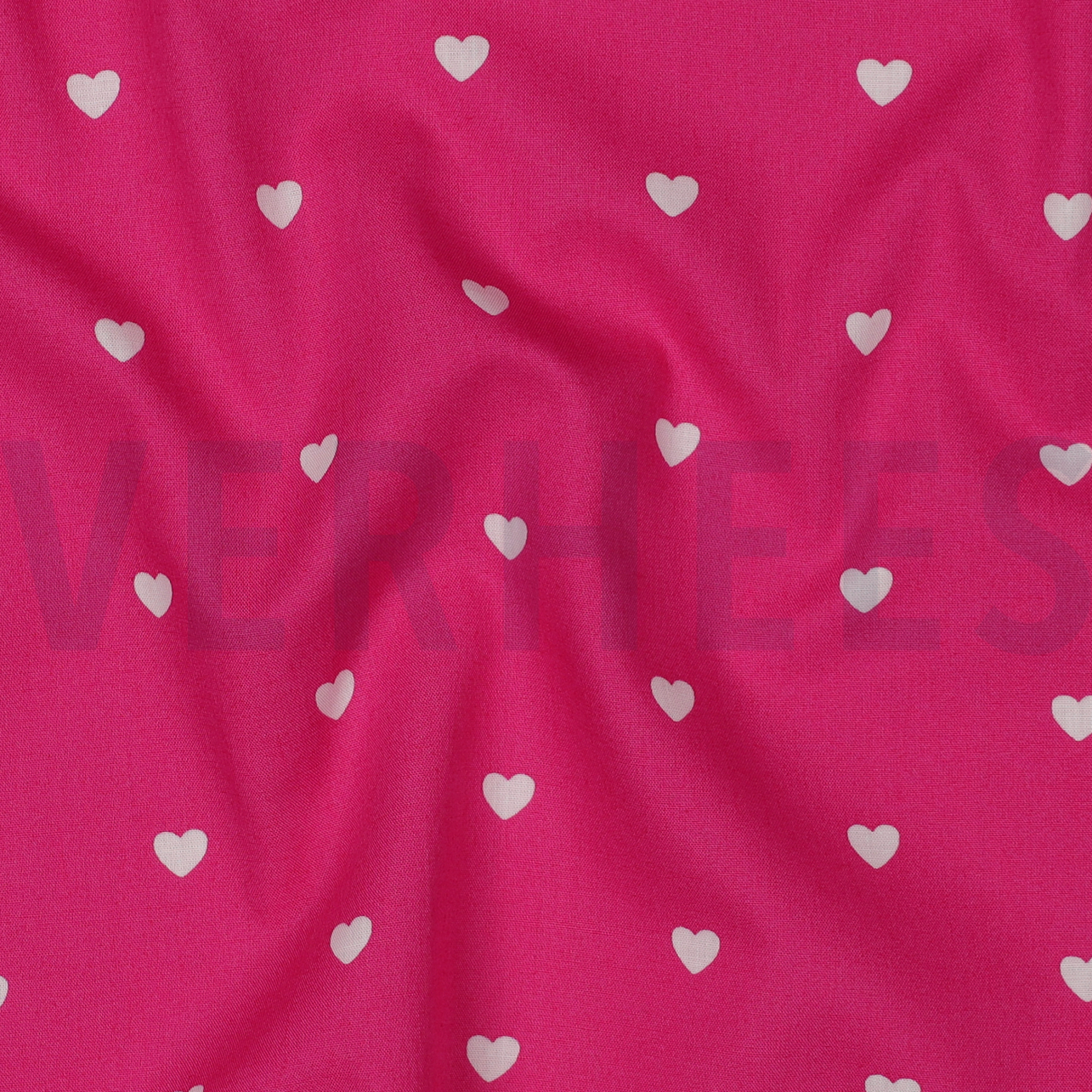 FINE POPLIN HEARTS FUCHSIA/WHITE (high resolution) #2