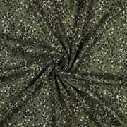 VISKOSE ROSELLA STRETCH PUNKTE MOOSGRÜN (thumbnail) #2