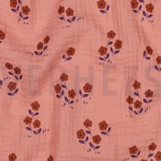 DOUBLE GAUZE FLOWERS PEACH (thumbnail) #2