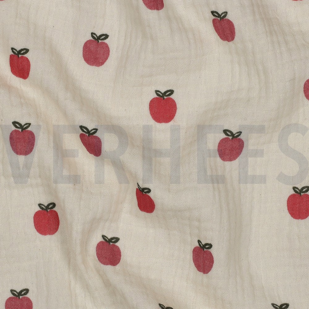 DOUBLE GAUZE FRUITS NATURAL #7