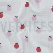 DOUBLE GAUZE FRUITS WHITE (thumbnail) #2