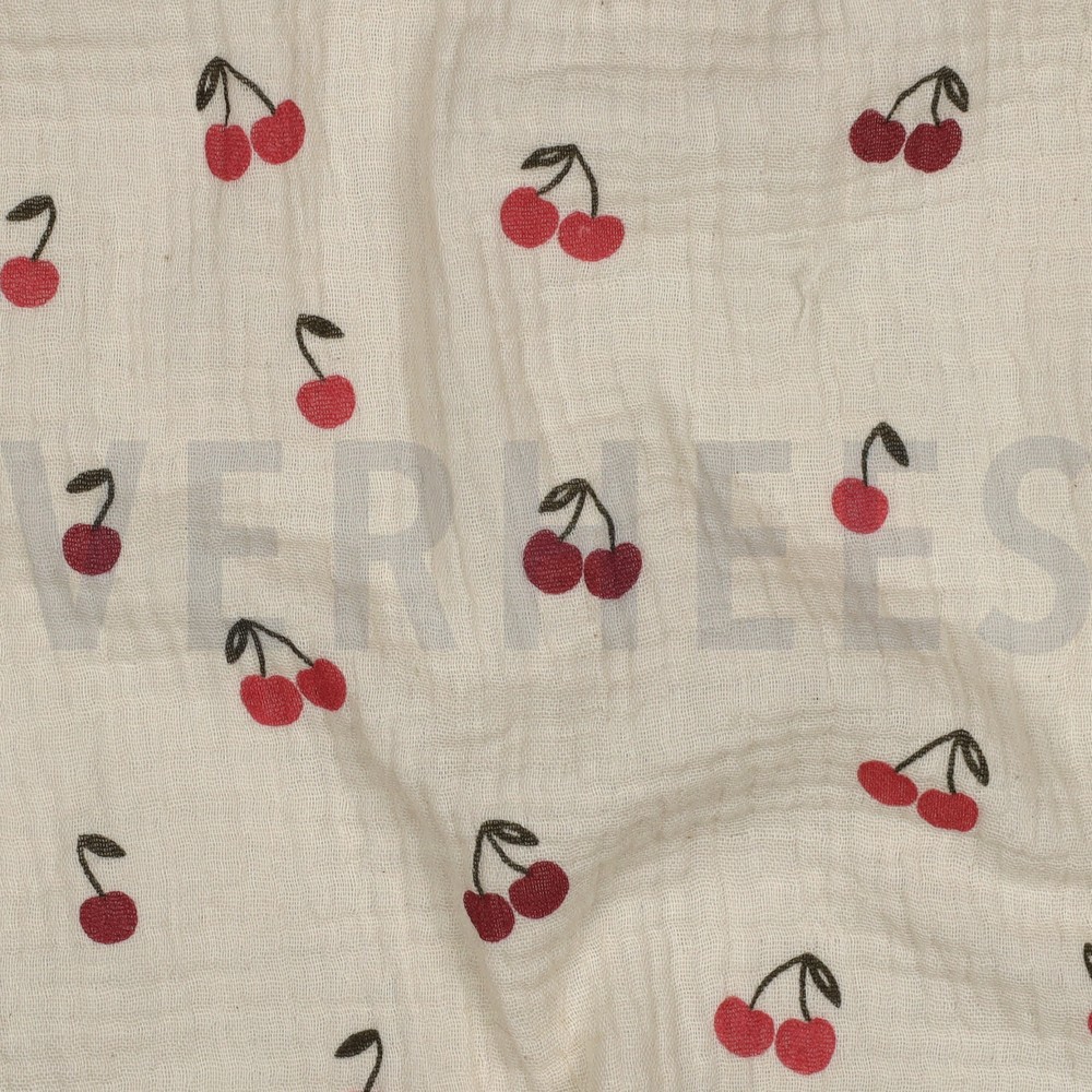 DOUBLE GAUZE FRUITS NATURAL #7