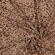 VISCOSE RADIANCE ANIMAL SKIN CAMEL (thumbnail) #2