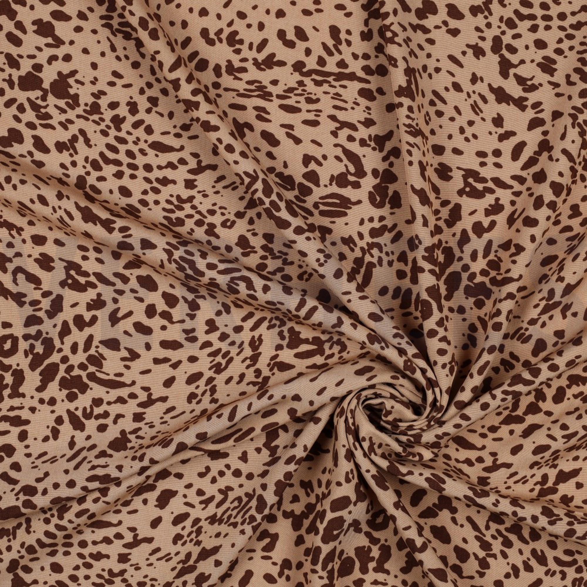 VISCOSE RADIANCE ANIMAL SKIN CAMEL (high resolution) #2