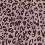 LINEN VISCOSE ANIMAL SKIN MAUVE (thumbnail) #2