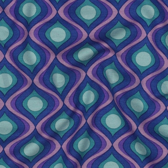 PUNTA DI ROMA GRAPHIQUE BLEU #7